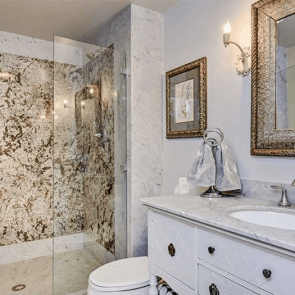 bathroom countertop options austin